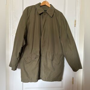 Men's Boss size M Olive Green Cotton Jacket
